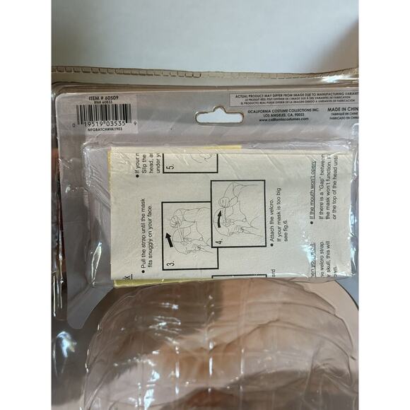 Last Laugh the Clown scary Mask Halloween Adult High end Pads California costume - Picture 9 of 9